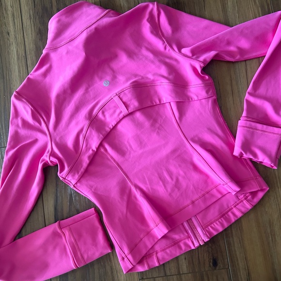 NWOT Lululemon Hot Pink Define Jacket - Picture 4 of 11